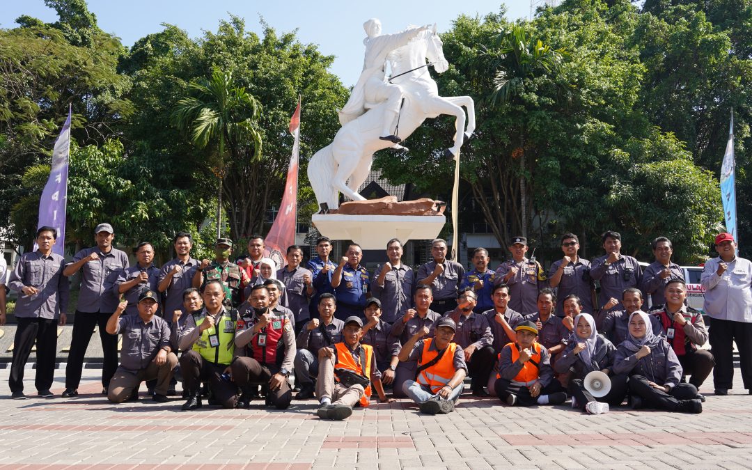 KEGIATAN SIMULASI KEBAKARAN GEDUNG PERKANTORAN WIDYA PURAYA TAHUN 2023